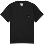 Wooyoungmi Men's Square Logo T-Shirt in Black