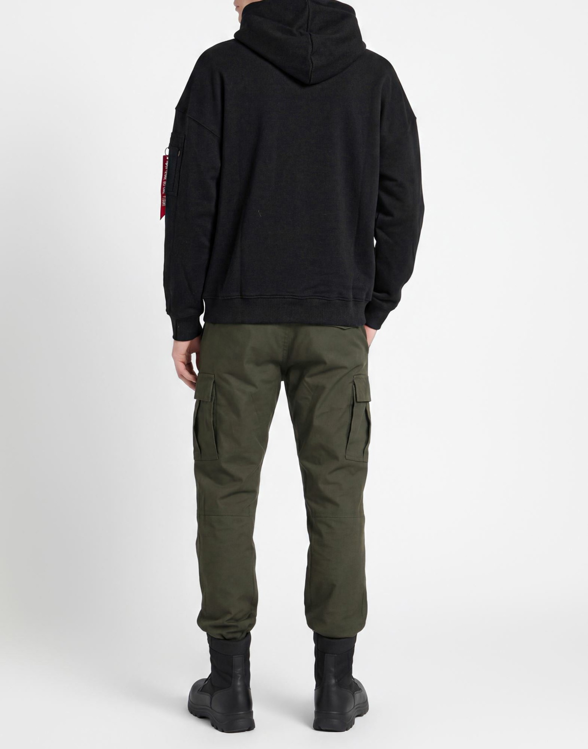 Alpha Industries Mens Sweatshirt in Black