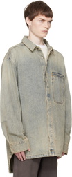 Entire Studios Blue Herculean Denim Shirt