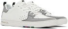 PS by Paul Smith White & Gray Cosmo Sneakers