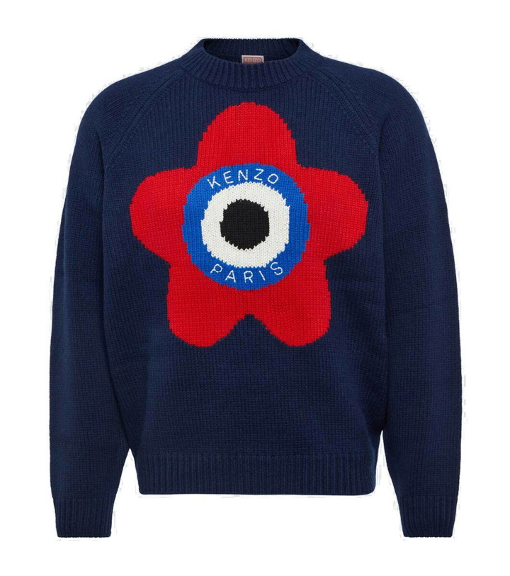 Photo: Kenzo Intarsia wool-blend sweater