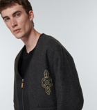 Adish - Embroidered wool jacket