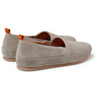 Mulo - Suede Loafers - Gray