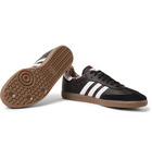 adidas Consortium - Have a Good Time Samba Suede-Trimmed Leather Sneakers - Men - Black