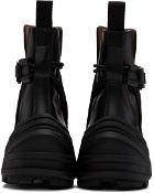 1017 ALYX 9SM Black Buckle Ankle Boots