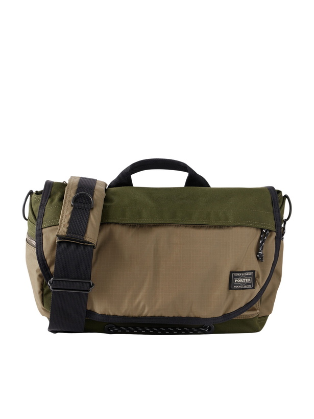 Photo: Porter-Yoshida and Co - New Hype Shell Messenger Bag - Green