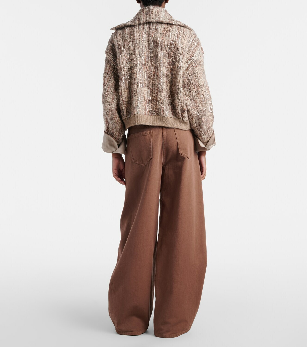 Brunello Cucinelli Monili wide-leg jeans