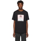 Neil Barrett Black and Pink Album Cover T-Shirt