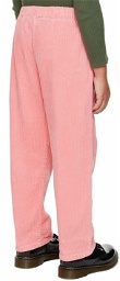 The Campamento Kids Pink Corduroy Trousers
