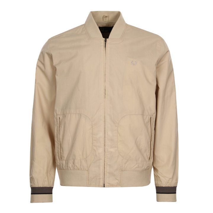 Photo: Lightweight Bomber Jacket - Ivory