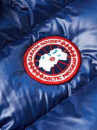 CANADA GOOSE - Crofton Slim-Fit Quilted Recycled Nylon-Ripstop Down Gilet - Blue - XL