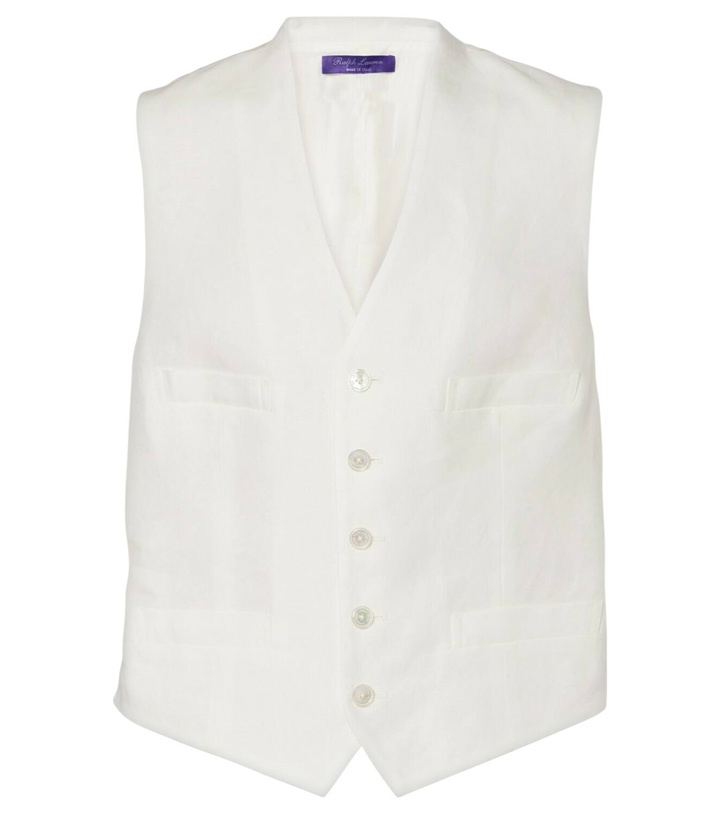 Photo: Ralph Lauren Collection Jaiden linen vest