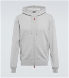 Kiton - Zip-up cashmere hoodie