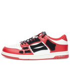 AMIRI Skel Top Low Sneakers in Red