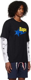 BAPE Black STA Layered Long Sleeve T-Shirt