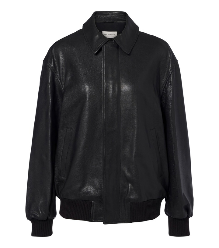 Photo: Nour Hammour Toyen leather blouson jacket
