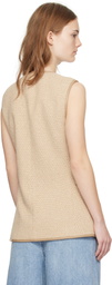 rag & bone Beige Bartlet Vest
