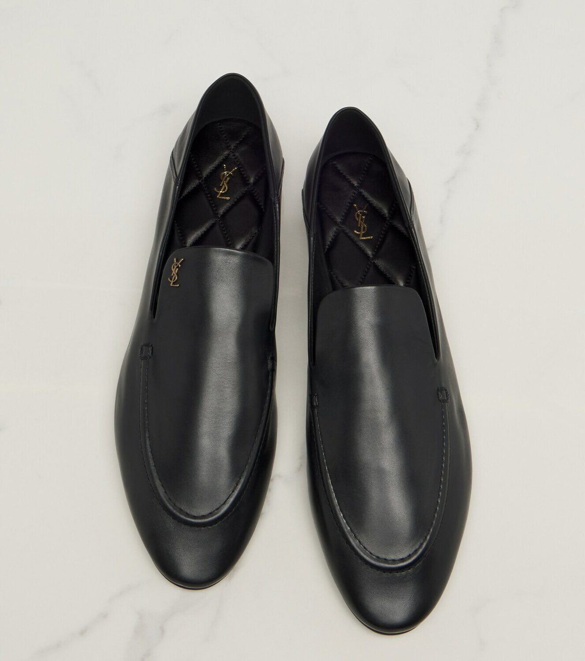 Saint Laurent Alain leather loafers