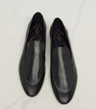 Saint Laurent Alain leather loafers