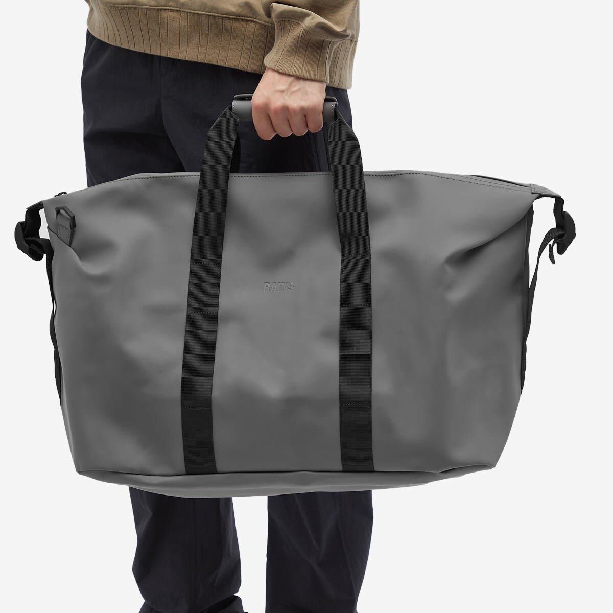 Grey discount weekend bag