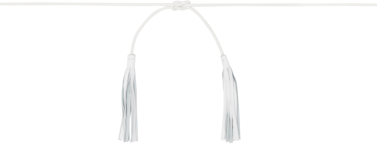 Maryam Nassir Zadeh White Regalo Belt