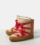 Isabel Marant Nowles leather snow boots