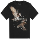 Represent Men's Birds Of Prey T-Shirt in Off Black