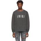 Amiri Grey Logo Core Sweatshirt