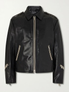 Enfants Riches Déprimés - Afterlife Leather Jacket - Black
