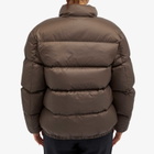 Gramicci Women's Down Puffer Jacket in Dark Brown