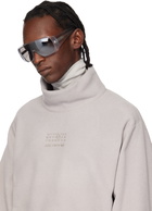 MM6 Maison Margiela Transparent Mask Sunglasses
