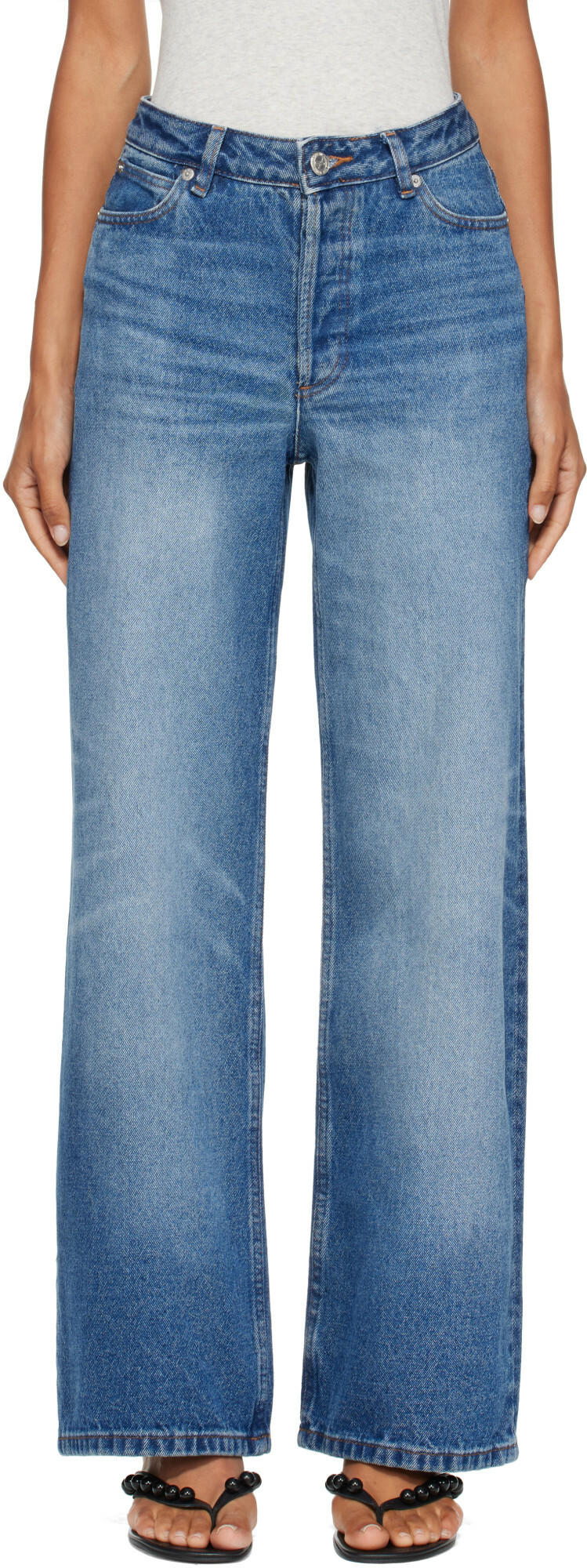 A.P.C. Blue Elisabeth Jeans