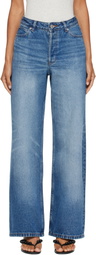 A.P.C. Blue Elisabeth Jeans