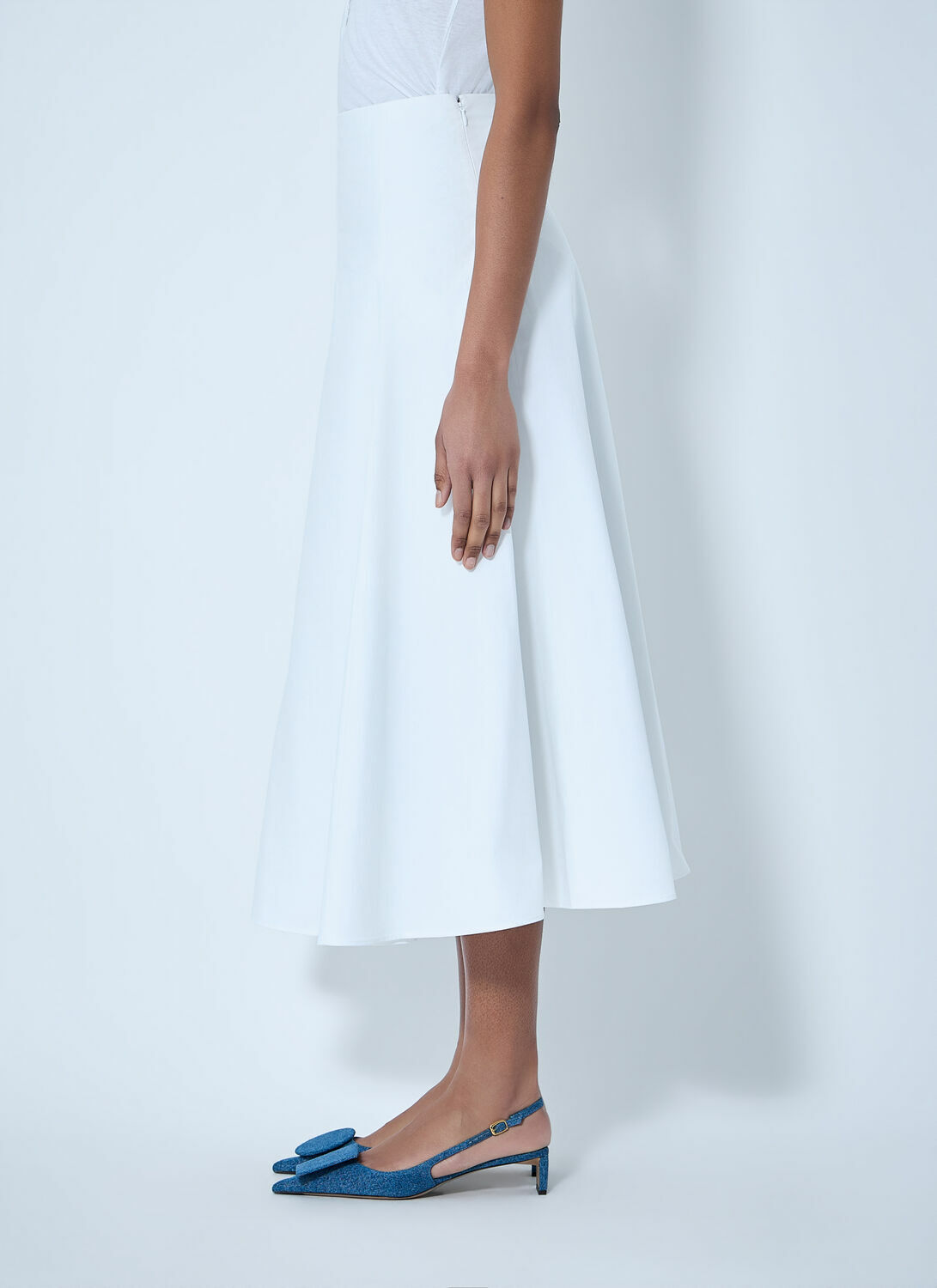 Jacquemus A-line Midi Skirt