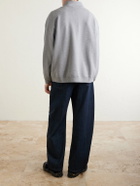 Canada Goose - Rove Half-Zip Cotton-Jersey Sweater - Gray
