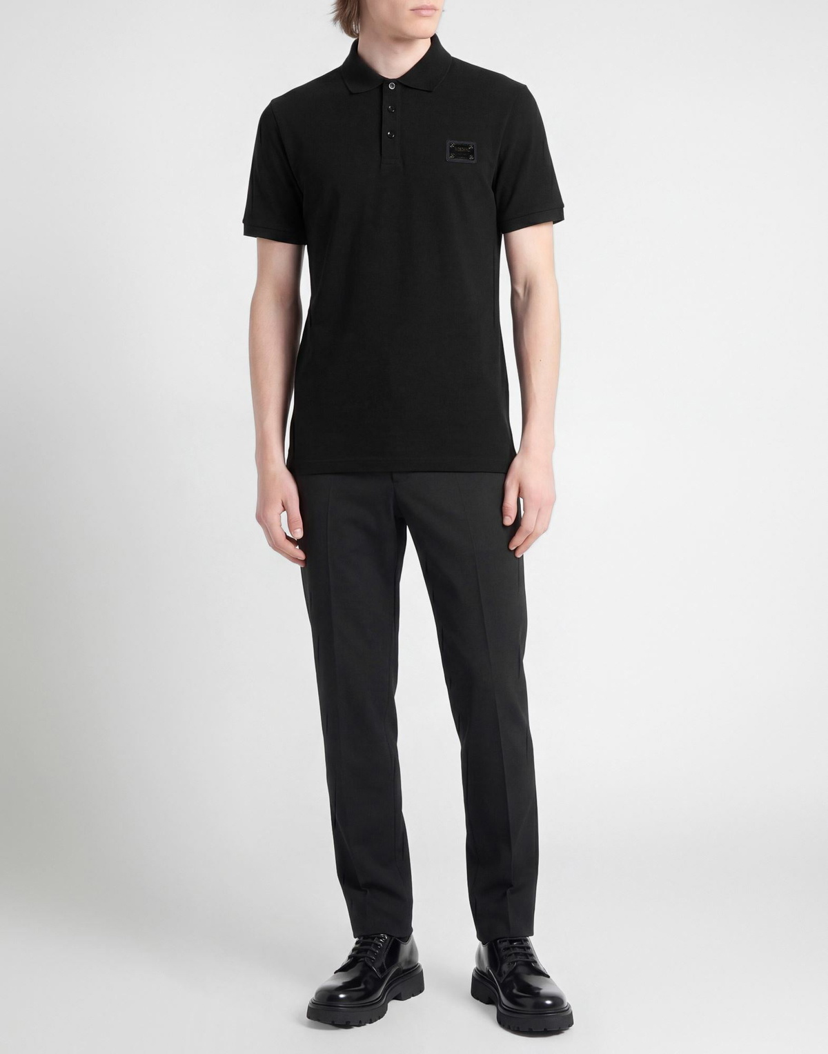 Moschino Mens Polo shirt in Black