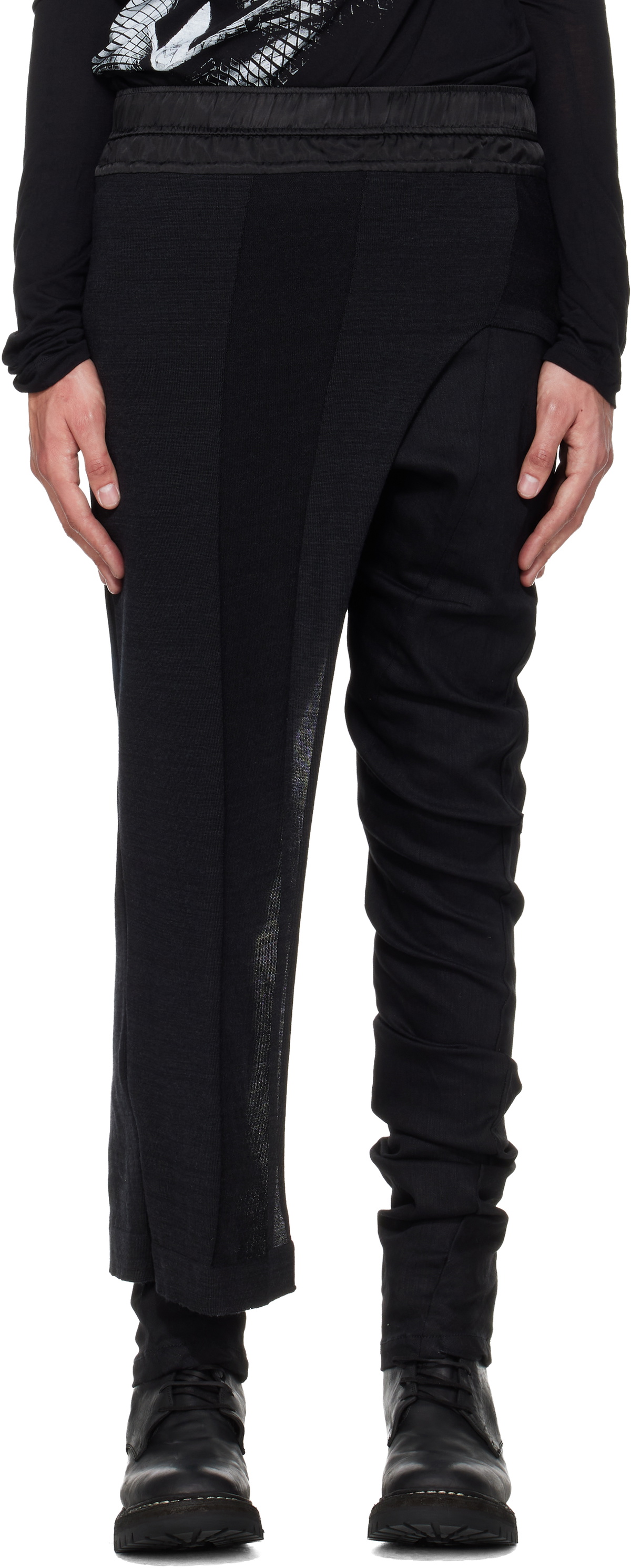 Julius Black Dimensional Skirt
