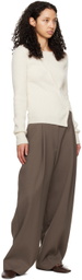 Aeyde Brown Delfina Ballerina Flats