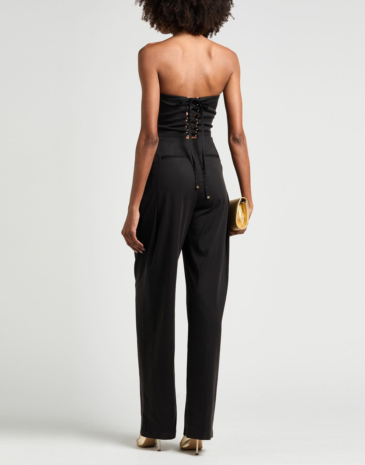 Elisabetta Franchi Womens Jumpsuit in Black