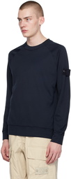 Stone Island Navy Patch Sweatshirt