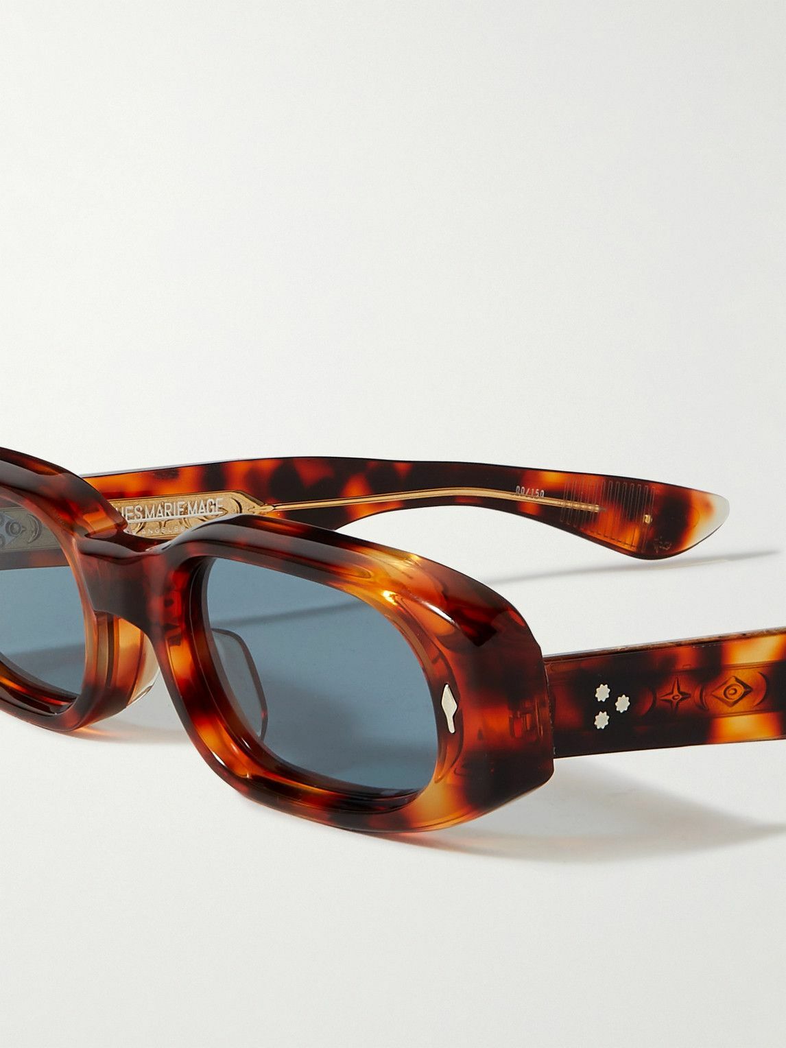 Jacques Marie Mage Umit Benan Hulya Oval Frame Tortoiseshell Acetate Sunglasses Jacques Marie Mage