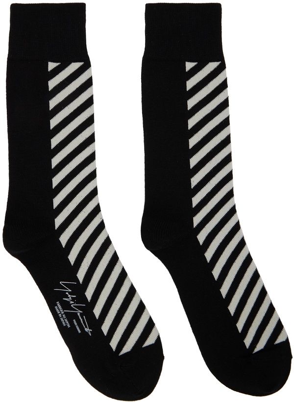Photo: Yohji Yamamoto Black Striped Socks