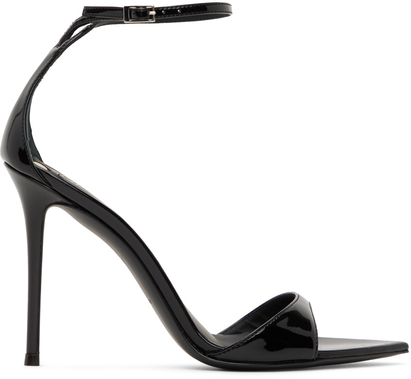 Giuseppe Zanotti Black Intriigo Strap Heeled Sandals Giuseppe Zanotti