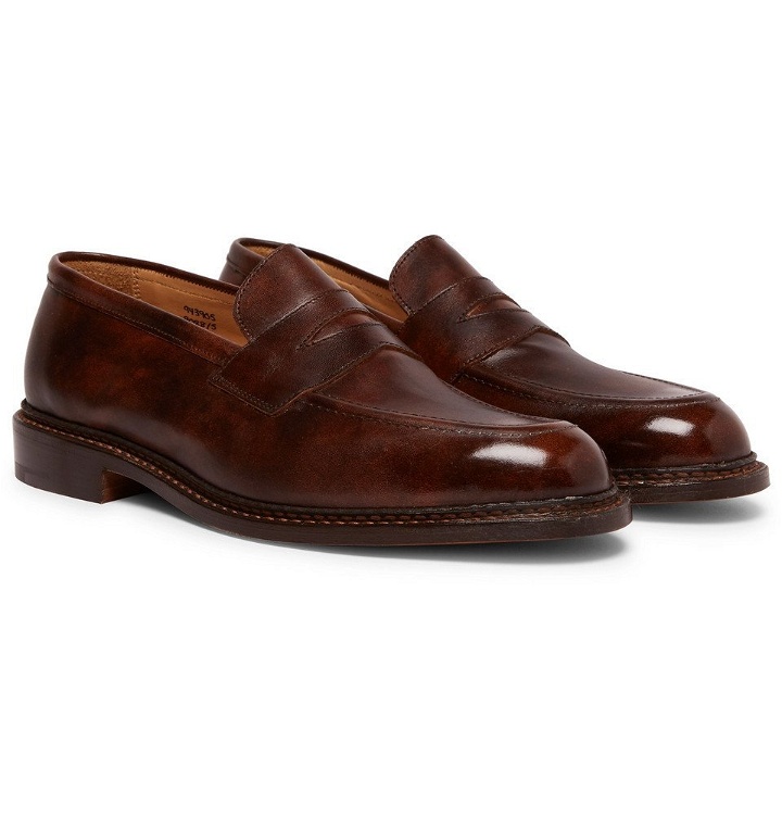Photo: Tricker's - Jason Leather Penny Loafers - Men - Brown