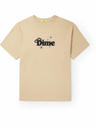 DIME - Halo Logo-Print Cotton-Jersey T-Shirt - Neutrals