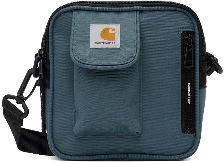 Photo: Carhartt Work In Progress Blue Essentials Messenger Bag