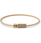 Le Gramme - 18-Karat Gold Diamond Bracelet - Gold