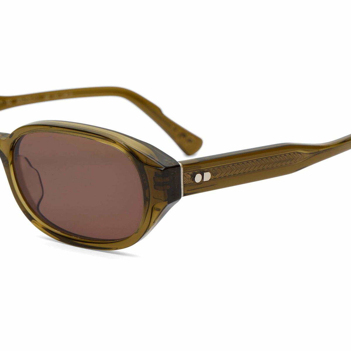 Oscar Deen Pellerin Sunglasses in Pond/Chocolate 