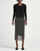 Semicouture Womens Tailored Vest in Black