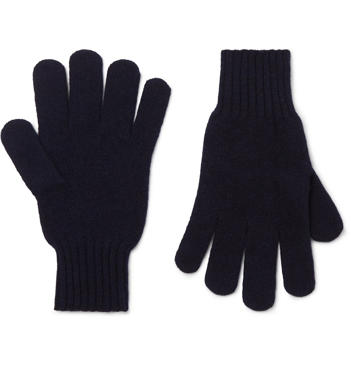 Photo: Rubinacci - Cashmere Gloves - Black